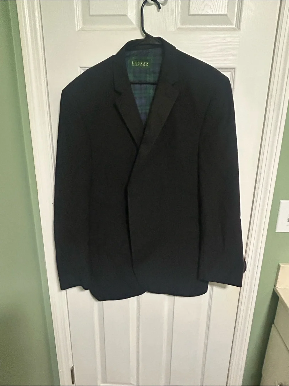 Ralph Lauren Black Single-Breasted Men's Blazer